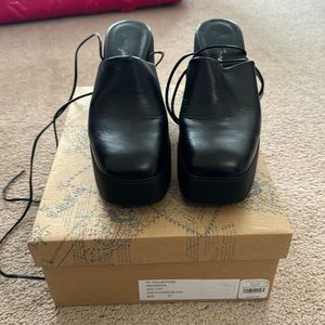 free people black shoes. Worn once